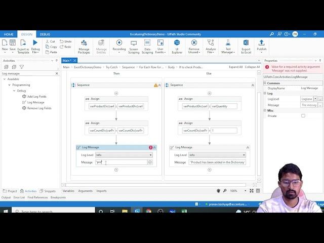 How to use Dictionary in UiPath for Excel Calculation - Part 5