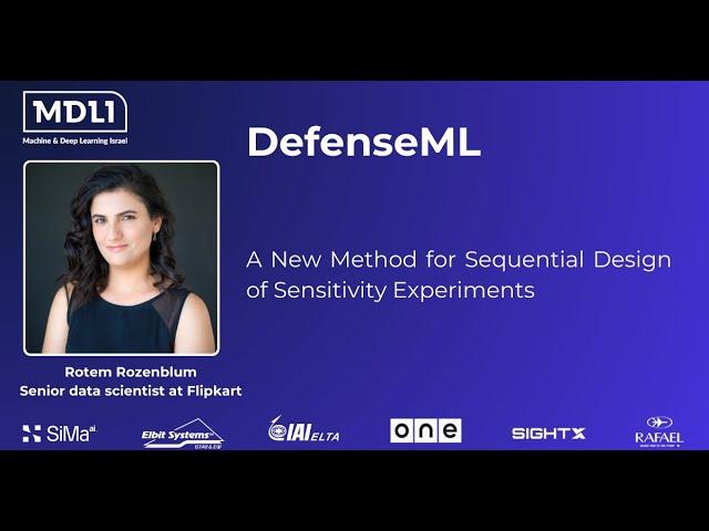 A New Method for Sequential Design of Sensitivity Experiments, Rotem Rozenblum, Flipkart