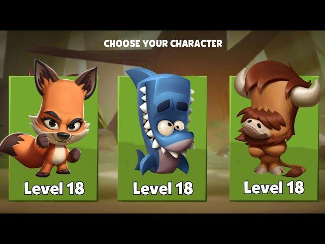 Which Character is Best at *Level 18* Part 4 | Zooba