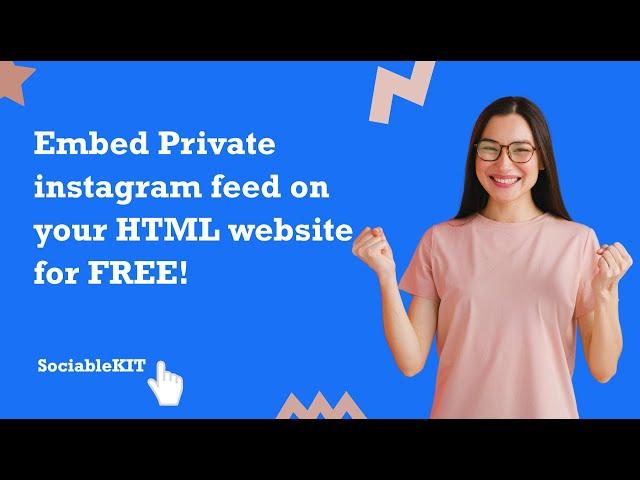 How To Embed Private Instagram Feed On Html? #embed #Instagram #Hashtag #HTML #widget