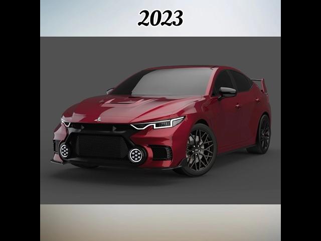 Evolution of Mitsubishi lancer(1973~2023)