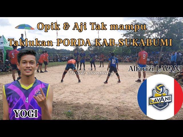 TAK MUDAH MENAKLUKAN SQUAD PORDA KAB.SUKABUMI !! ANAK JAMPANG