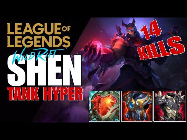 WILD RIFT: SHEN SO BROKE ON THIS NEW SEASON UNDYING TANK GOD TIER LIST