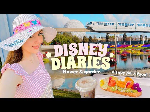 Rating Disney world Foods at Disney Epcots Flower and Garden Festival  Disney Vlogs