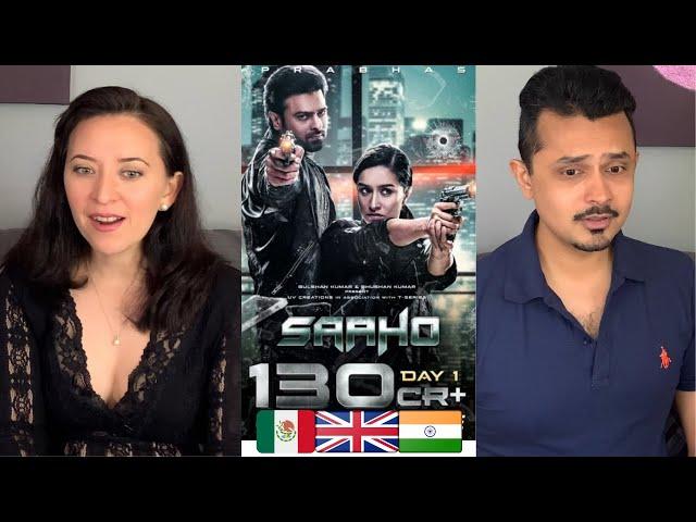 FOREIGN GIRL REACTION | SAAHO Trailer | Prabhas, Shraddha Kapoor, Neil Nitin Mukesh | Bhushan Kumar