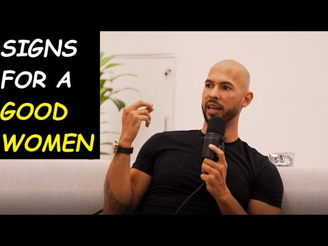 Andrew Tate - Experience WITH Women and Signs for a good wife