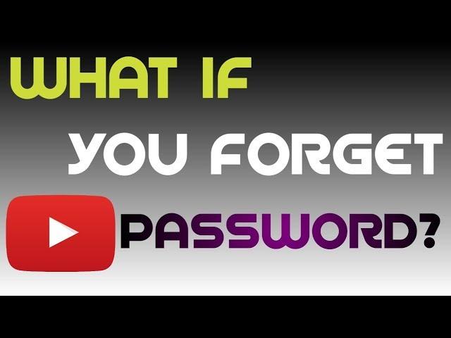 How to Recover YouTube Password | Recover YouTube Password