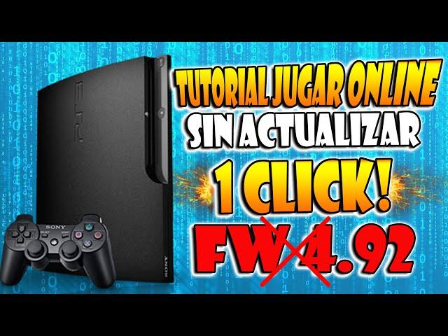 TUTORIAL  JUGAR ONLINE con PS3 4.91 Sin actualizar - Valido para HEn y CFW