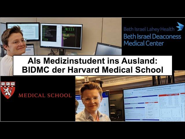 Als Medizinstudent ins AUSLAND: Mein Aufenthalt am BIDMC, Harvard Medical School