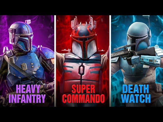 EVERY SINGLE Mandalorian Warrior Type/Variant Explained!