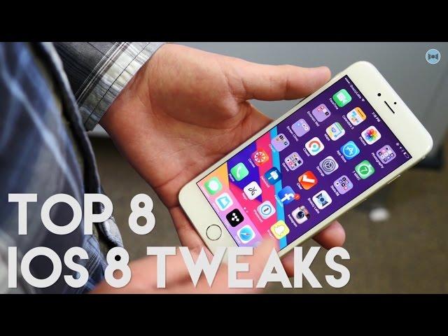 Top 8 iOS 8 Jailbreak Tweaks