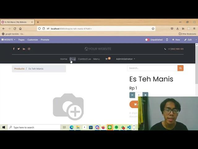 Odoo 14 Tutorial | Eksplorasi Modul Website dan E-commerce