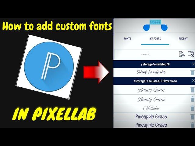 How to add fonts in pixellab 2021 || How to add custom fonts in pixellab 2021 | #new #top #pixellab