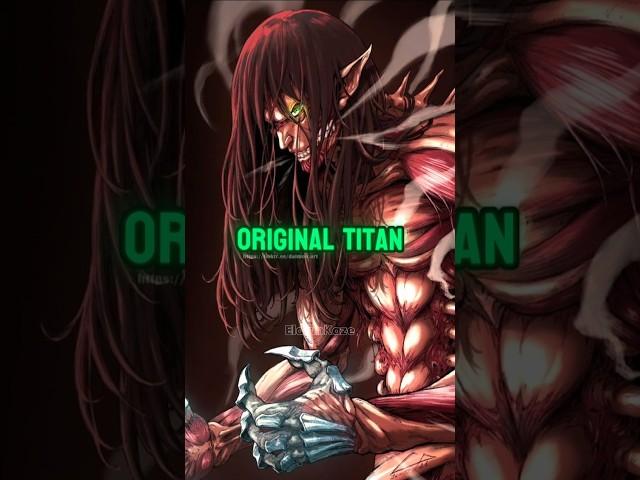 Why does Eren's founding Titan look like that? #anime #aot #eren