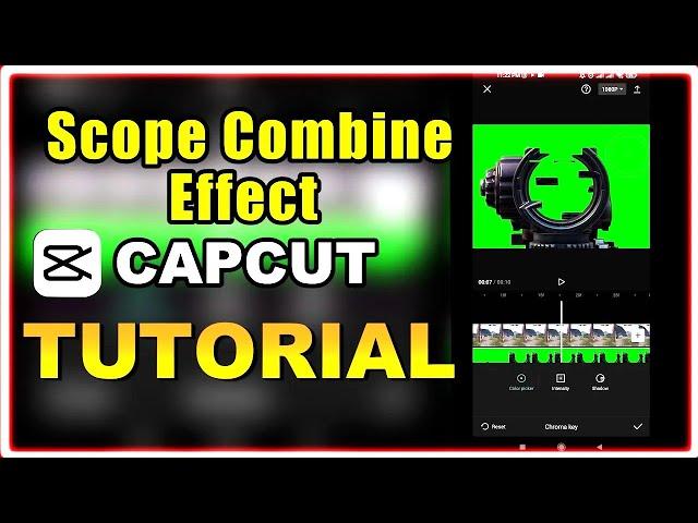 Scope Combining Effect Video PART 1 | Capcut Tutorial | Pubg Mobile
