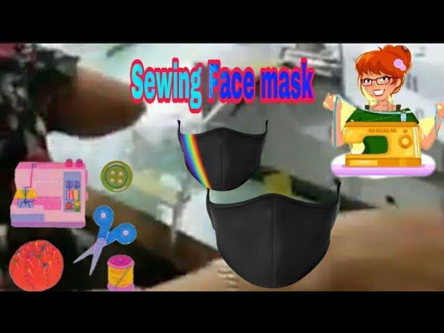 sewing Face mask with ties