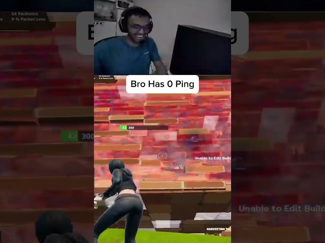 Bro Has 0 Ping #fortnite #fortnitememe #fortnitetroll #fortniteclips #fyp #fortnite