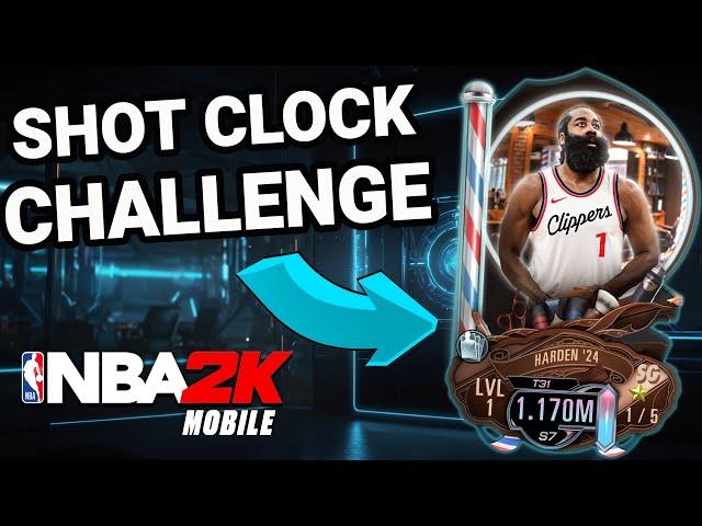 Shot Clock Challenge Pack Opening For James Harden | NBA 2K Mobile