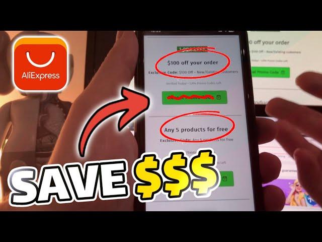 Free AliExpress Promo Codes 2023 - Use THESE AliExpress Coupon Codes for FREE STUFF! (and $$$)