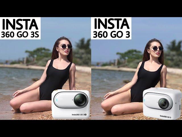 iNsta360 Go 3S VS iNsta360 Go 3 Camera Test Comparison