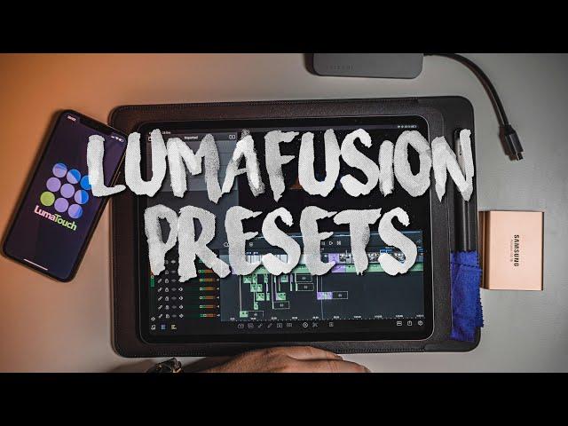 I´d Rather Give You EVERYTHING For FREE! LumaFusion Presets