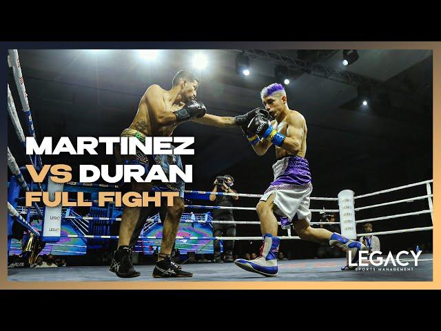 FULL FIGHT | FERNANDO DANIEL MARTINEZ vs GONZALO GARCIA DURAN