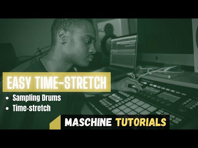 How to TIME-STRETCH any Drum Fill into your session tempo (Maschine Tutorial Time Stretching)