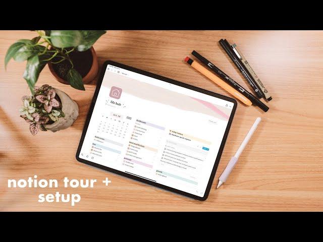 My Notion Setup + Templates | How I Organize My Life, Notion Widgets Tutorial, Notion Icons