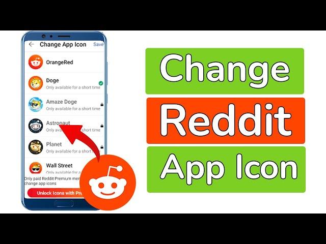 How to Change Reddit App Icon?