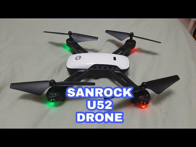 Sanrock U52 Drone set up and how to fly