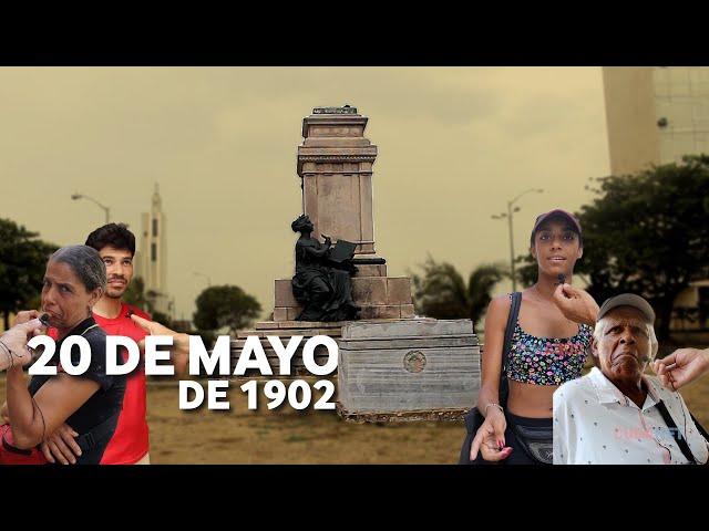 Lo que CONOCEN los cubanos sobre el 20 de MAYO de 1902