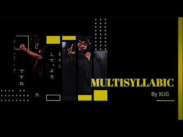 XUG l MULTISYLLABIC l (Official music video) l Prod. @CJCHIRAGBEATZ