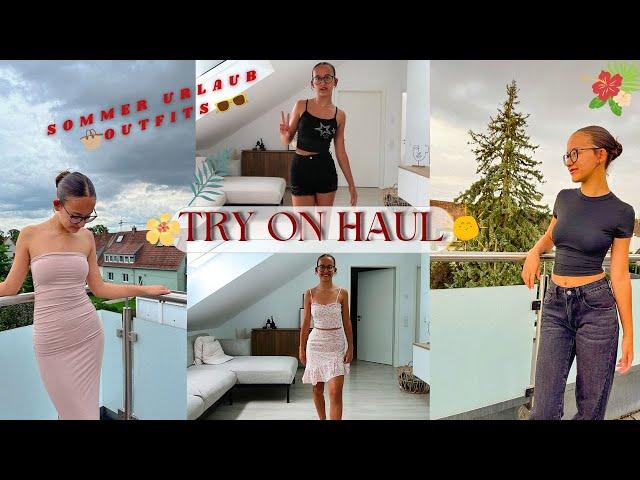 TRY ON HAUL SOMMER OUTFITS VORBEREITUNGEN für URLAUB  MILEYS WELT