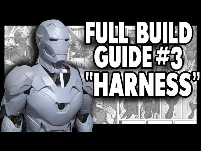 How to Harness an Iron Man Suit! Iron Man Build pt. 3 Harness Tutorial #ironman #cosplay #3dprinted