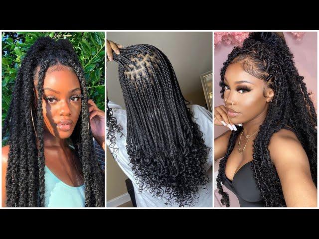 Protective Style Compilation | Braids, Locs, Twists, and Cornrows