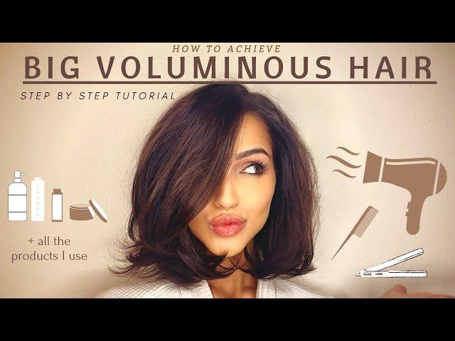 Voluminous Hair Tutorial