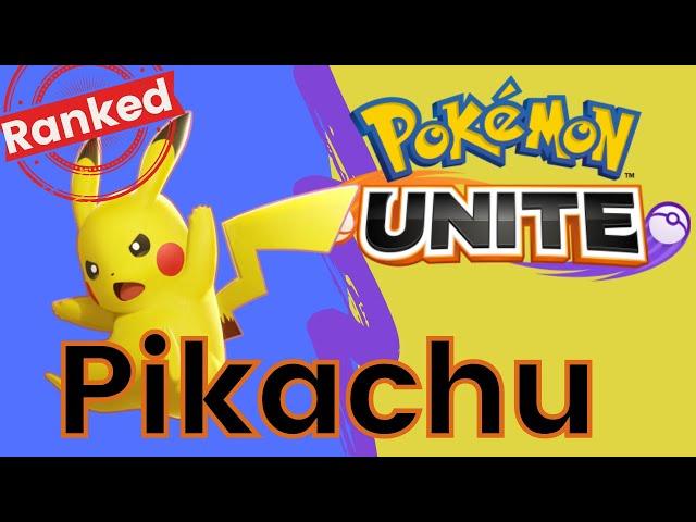 Pokemon Unite - Is Squirtle Out Yet? (Ranked Pikachu Game)