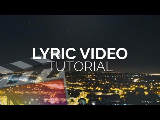 How To Make A Lyric Video - Final Cut Pro X