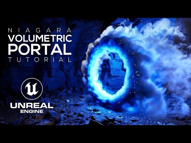 Niagara Fluids Smoke Portal VFX Tutorial in Unreal Engine 5.3 | Real-Time Simulation | RedefineFX