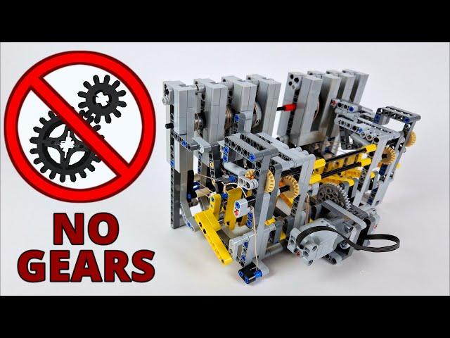 Can I Build A LEGO Gearbox WITHOUT GEARS?