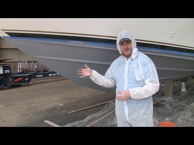 How to Paint the Bottom of Your Fiberglass Boat - DIY