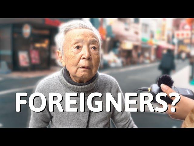 Do Japanese Elders Like Foreigners in Japan? | Street Interview