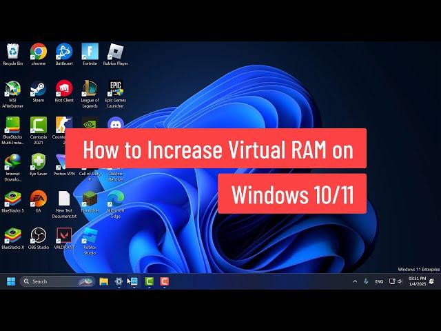 How to Increase Virtual RAM on Windows 10/11 | Make Your Laptop Faster | Boost PC Performance (2025)