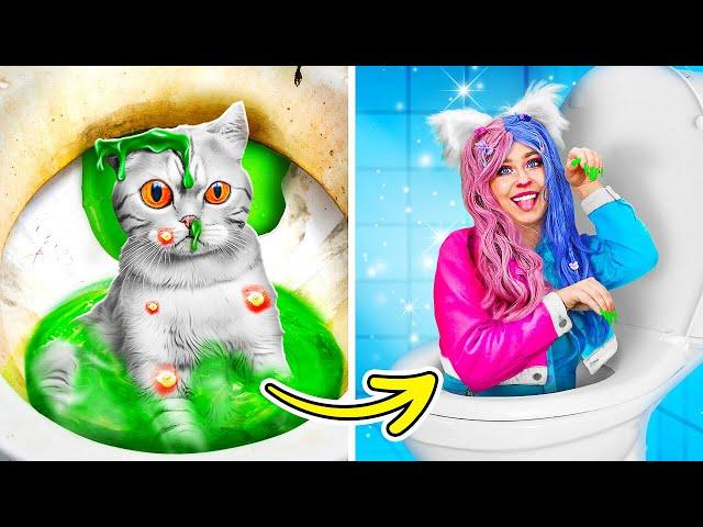 Von der armen KATZE zur Harajuku-Katze - Makeover!