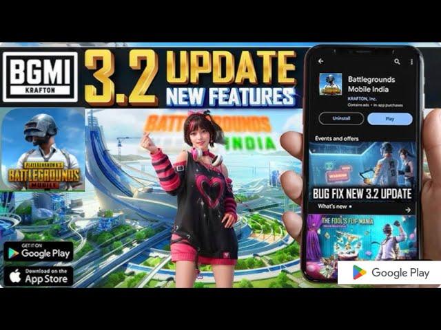 Pubg mobile and bgmi new 3.2 update #viral @Livejoker2 #livejoker #update #trending #gaming #pubg