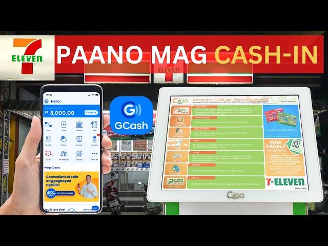 How to gcash cash in 7/11?(2024) #gcash #gcashcashin