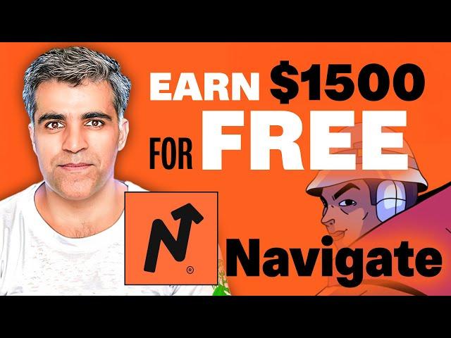  FREE $1500 Navigate DePIN Airdrop HACK! Students, Earn Passive Income via Discord & G A T E S Gam