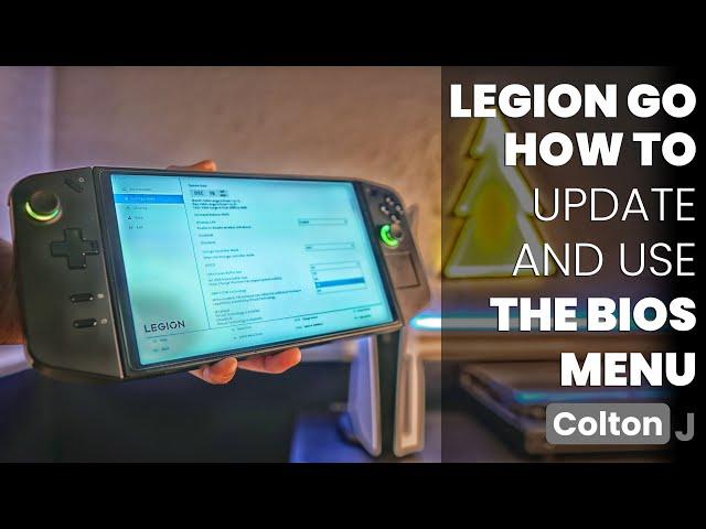 Legion Go | How to Update and Use the BIOS Menu | VRAM & Charging | Lenovo