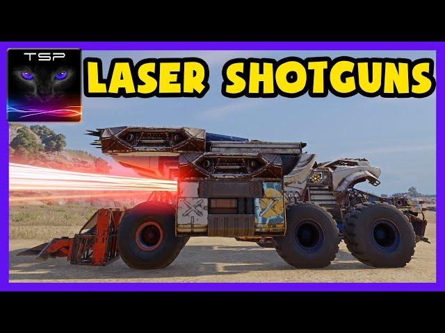 Crossout #598 ► GRAV the Triple Gravastar Laser Shotgun "Dog" Build