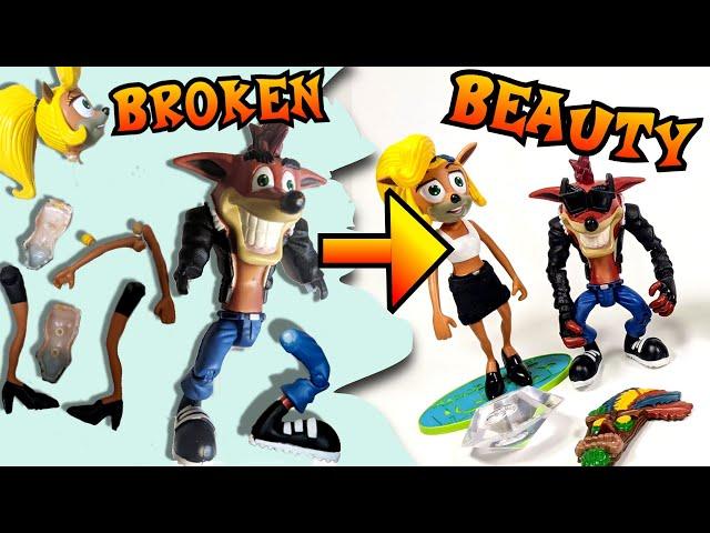 Restoring The Rarest Crash Bandicoot Figure Set